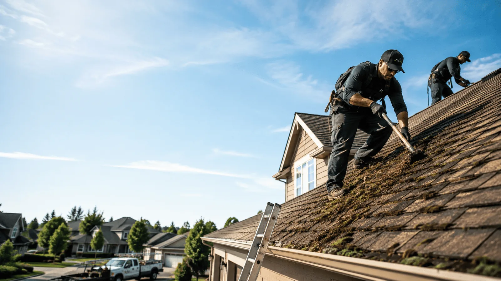 Roof Moss Removal in Crystal Beach, FL near me